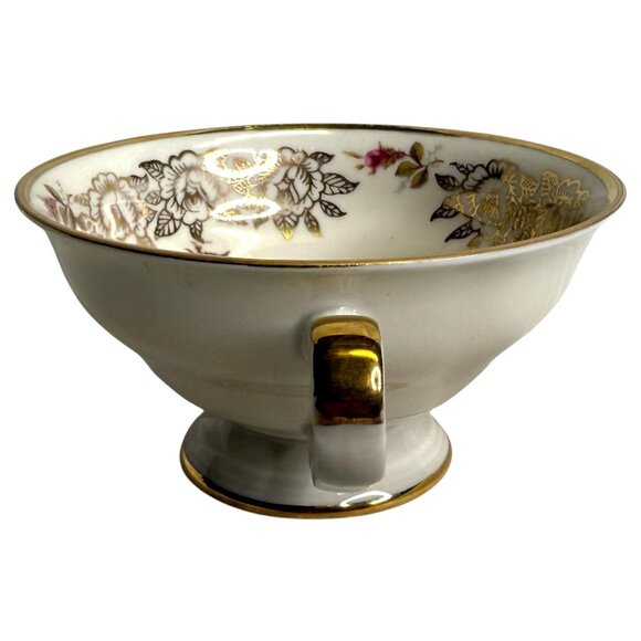 Vintage Eschenbach Bavaria Germany Bone China Tea Cup & Saucer Plate Trio Set - Picture 10 of 14